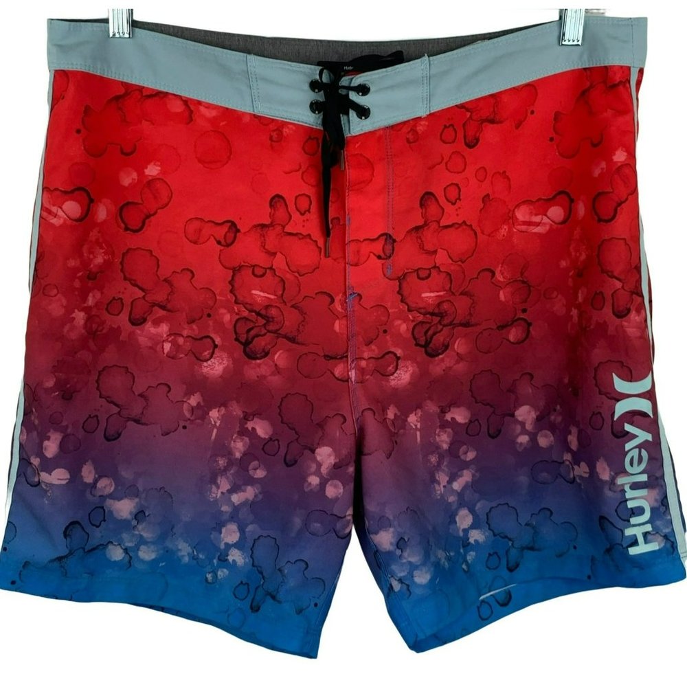 Hurley Splatter Grain Board Shorts Size 36